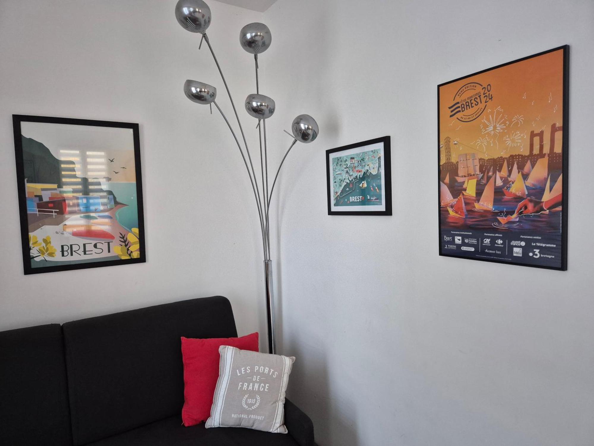 Urban Chic 44 M2 Leilighet Brest Eksteriør bilde